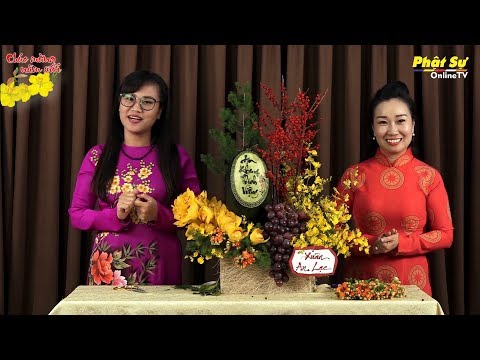 Video HƯỚNG DẪN CẮM HOA 13: VỚI CHỦ ĐỀ NGÀY XUÂN - youtube
