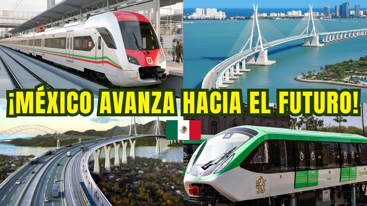 Mira como avanzan las MEGA OBRAS y MEGAPROYECTOS más grandes e importantes de México