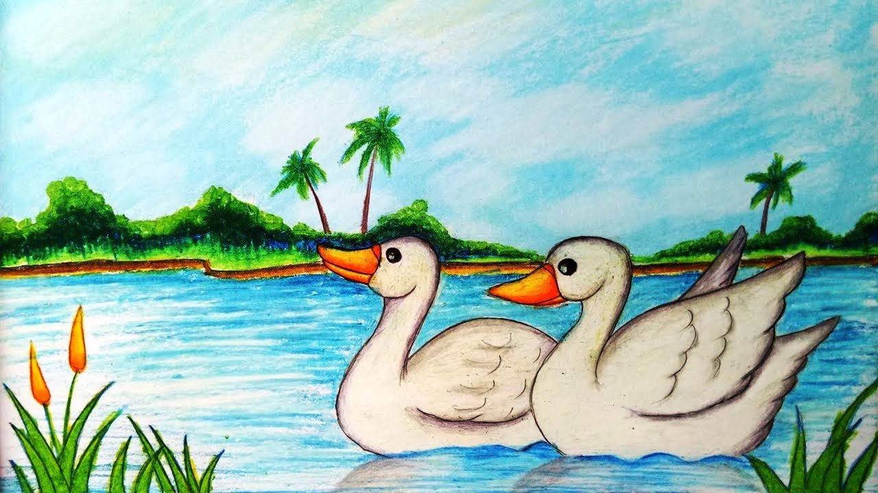 Cute Duck Drawing For Kids #shorts #duckdrawing #swan #kidsdrawing #drawing  #easydrawing #cutedrawing | By Rupar Rong PencilFacebook
