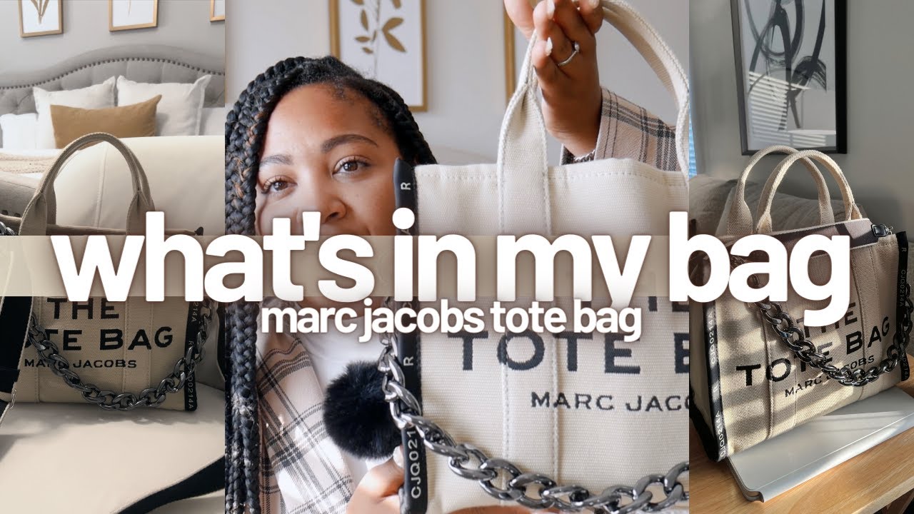 What's In My Bag!? Marc Jacobs Tote Bag, The Jacquard