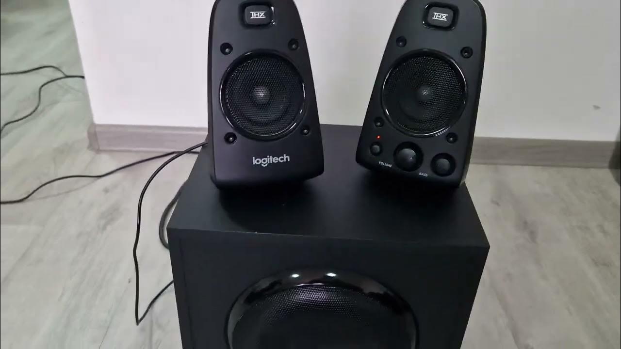 Logitech Z623 CRAZY LOUD Speakers YouTube
