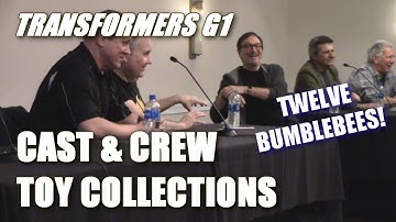 Transformers Crew on Their Toy Collection -Dan Gilvezan had 12 Bumblebees & Jerry Houser