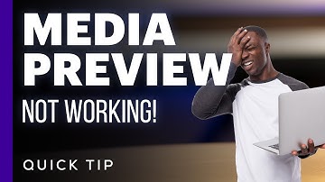 Spacebar Media Preview Not Working on Mac - Quick Tip