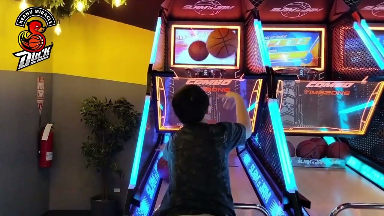 Slam N Jam Ultra Basketball Arcade 1047pts On Summarecon Mall Serpong