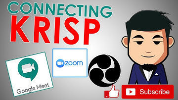 QUICKEST Way to Connect KRISP on Google Meet, Zoom, and OBS (Tagalog)