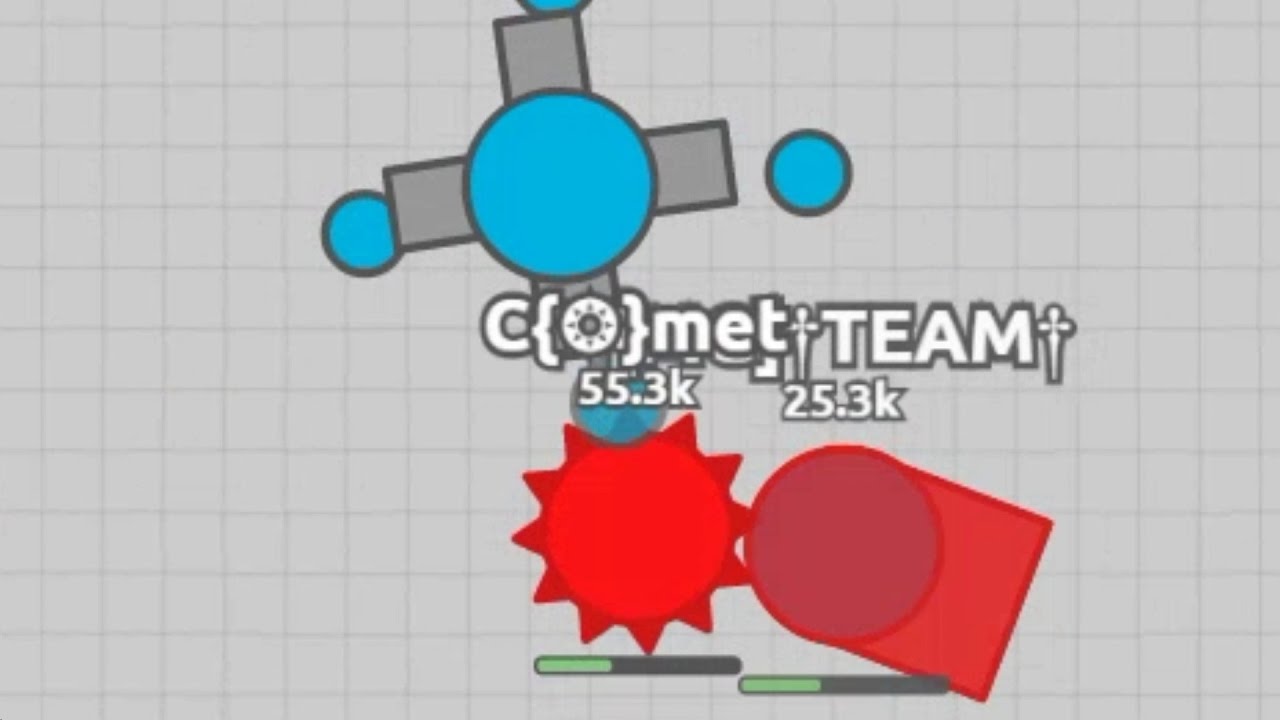 Diep.io Team Deathmatch - Turnaround #23 - The Rebellious Quad Tank