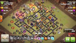 TH11 Eagle LaLoonion with Clone 3 Star Attack War Weight 103 - Rob
