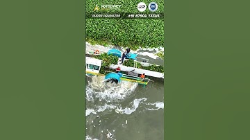 Lake Cleaning Machine For Quick Water Weed Removal