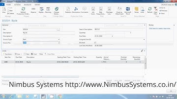 Multiple BOM in Production Order  V2