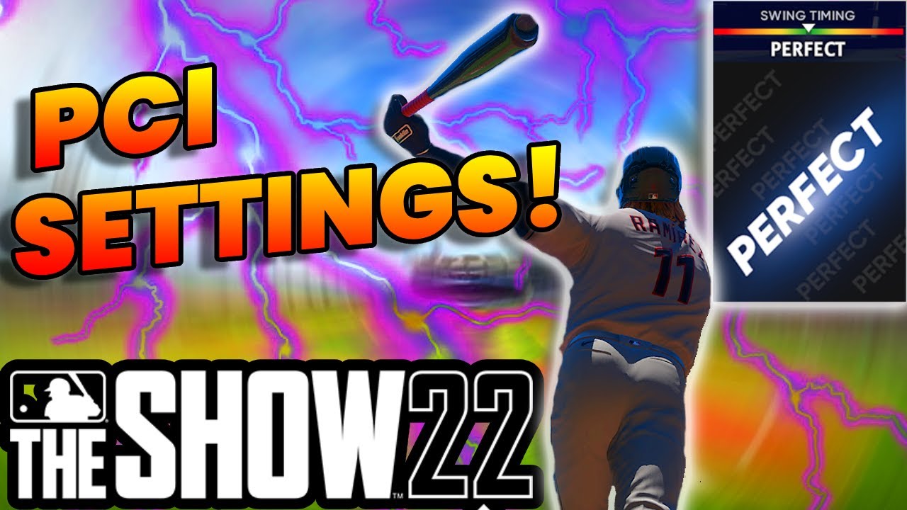 The Best Pci Settings For Mlb The Show 22!! Fix For Xbox Controller Lag!!