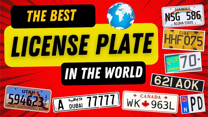 Check out the Coolest License Plates from Around the World!