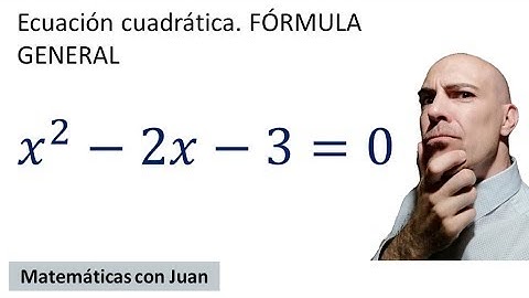 ▷ Cómo resolver una ecuación cuadrática usando la FÓRMULA GENERAL paso a paso