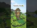 Fazenda e Casa na Fazenda🏡 Minecraft Tutorial #shorts #minecraft #tutorial #foryou #fyp