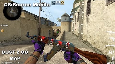 CS:Source Mobile | Mod CS:GO By ifraggYT | Dust 2 Map Gameplay #csgo #css #csgomobile #csgomod