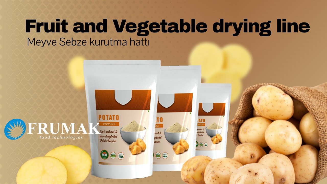 Fruit and Vegetable drying line | Meyve Sebze kurutma hattı