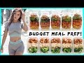 BUDGET Meal Prep | HEALTHY AND CHEAP | Meal Prep On a College Budget