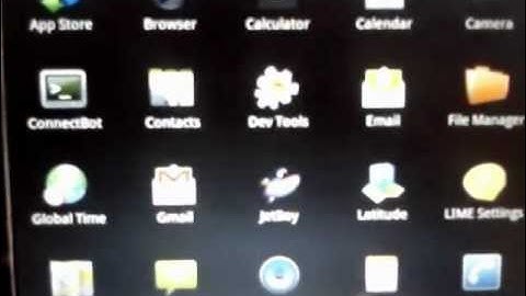 Android 2.2 on HP MINI 110.