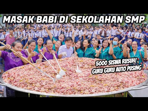Masak Babi Di Sekolah