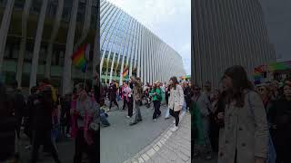 The Energy at Brussels Pride 2026! 🏳️‍🌈 #brussels #belgium #prideparade #lgbtq #bruxelles #europe