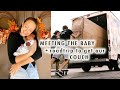 roadtrip to pick up our couch + MEETING THE BABY! | XO, MaCenna Vlogs