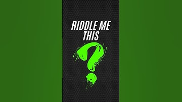 Riddle Me This - #riddles #riddlechallenge