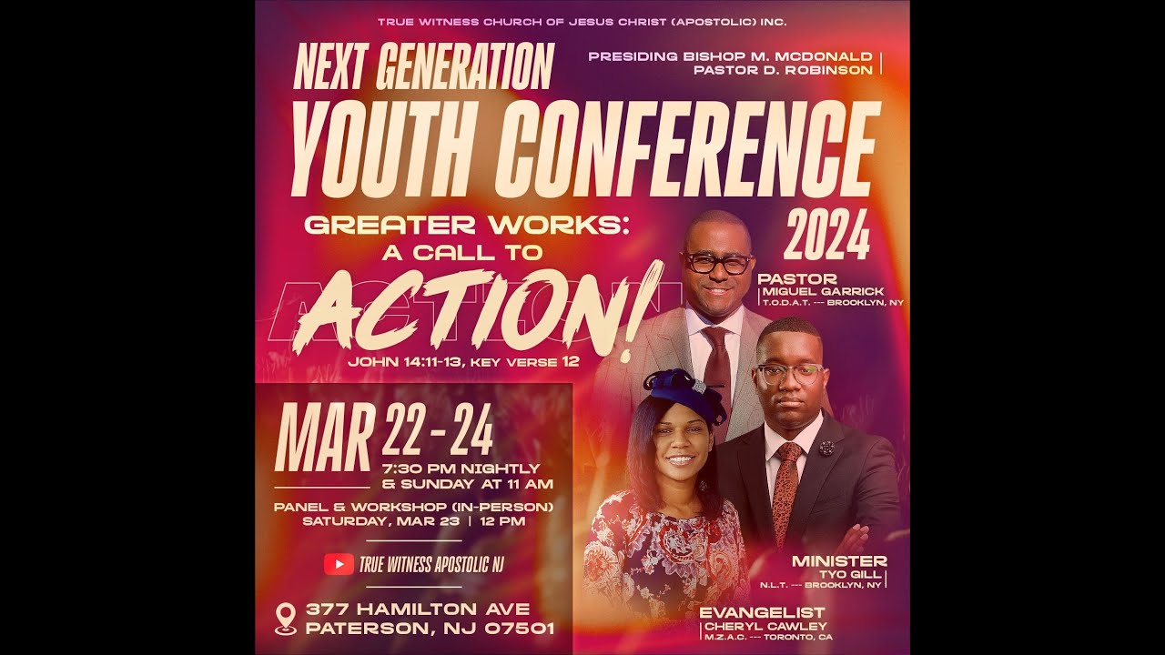 Next Generation Youth Conference 2024 Sunday Night Service - YouTube