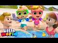 Swimming Song | Little World Kids Songs & Nursery Rhymes