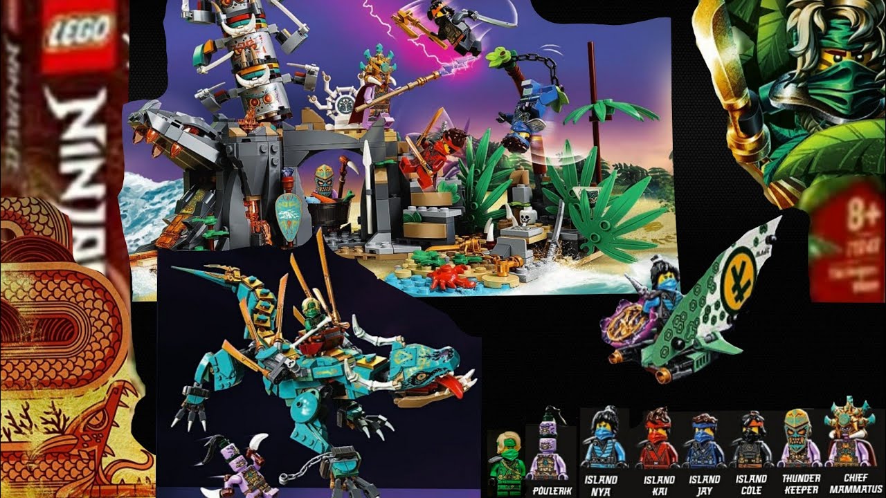 СЛИВ НАБОРОВ ПО 14 СЕЗОНУ LEGO NINJAGO