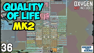 Oxygen Not Included #36 - Filling The Map - Quality Of Life Upgrade Mk2