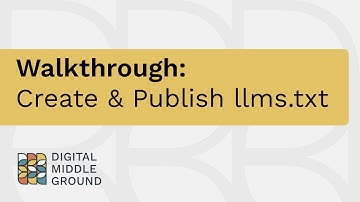 How to create & publish an llms.txt on webflow