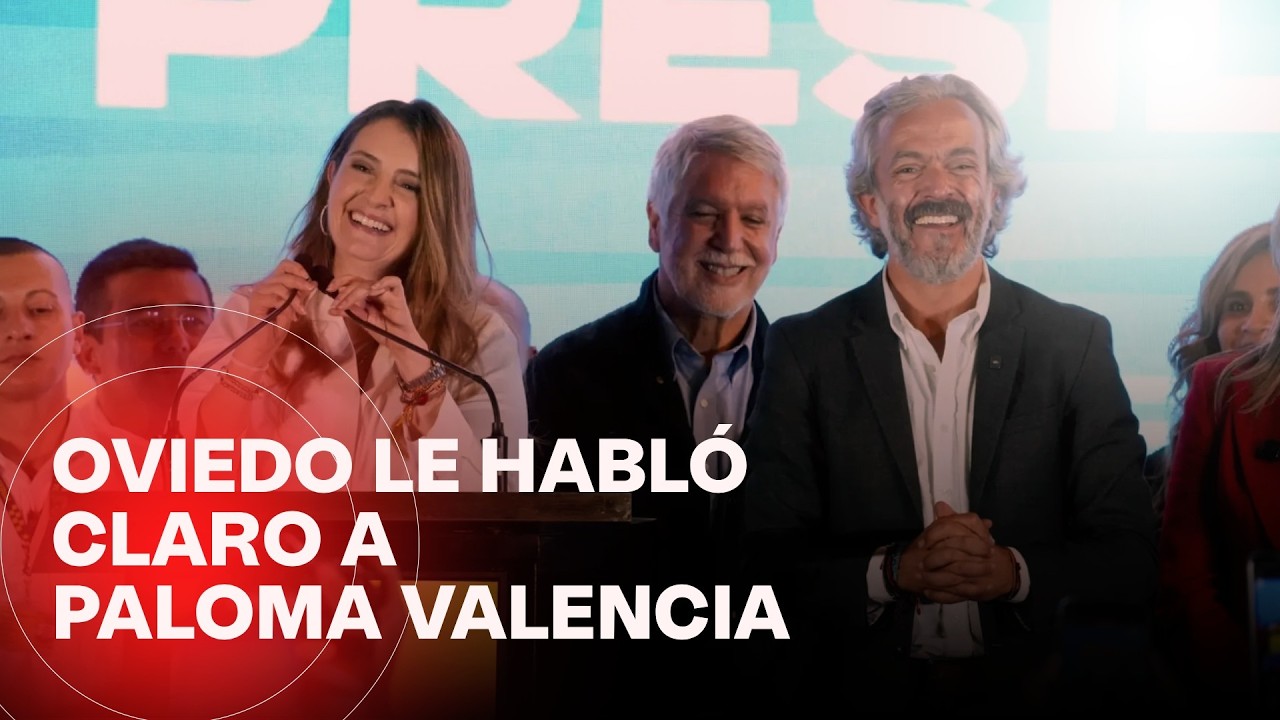Juan Daniel Oviedo respondió: ¿Será candidato vicepresidencial de Paloma Valencia?