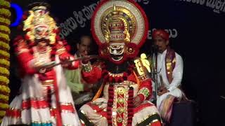 Yakshagana -- Shri Devi Mahathme --Carstreet 2018 -- 9 -- Patla Sathish Shetty