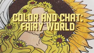 Color and Chat: Fairy World by Barbara Lanza