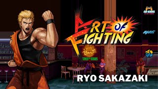 Art of Fighting - Gameplay completa Ryo Sakazaki.