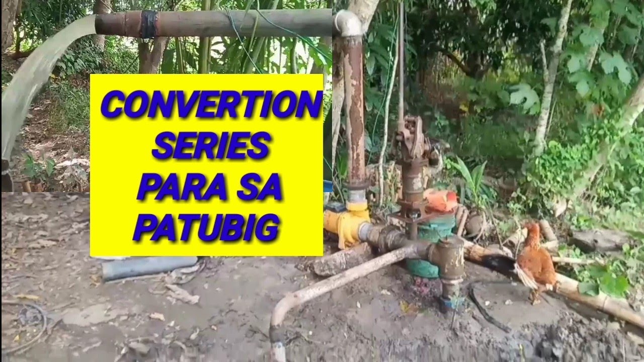 Convertion series intake to pump well (BOY BERTOD)