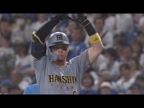 【積極打法】好調サトテル 早いカウントから攻めて6試合連続安打＆5度目猛打賞（2025年9月3日 中日ー阪神）  #サンテレビボックス席