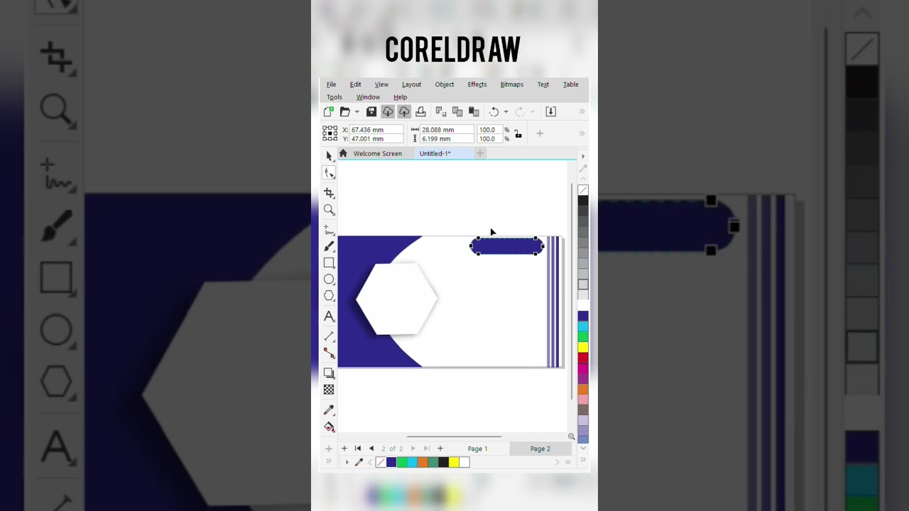 Business Card design in CORELDRAW😳#businesscards#logo #graphicdesign#viral#coreldraw#illustrator#ps