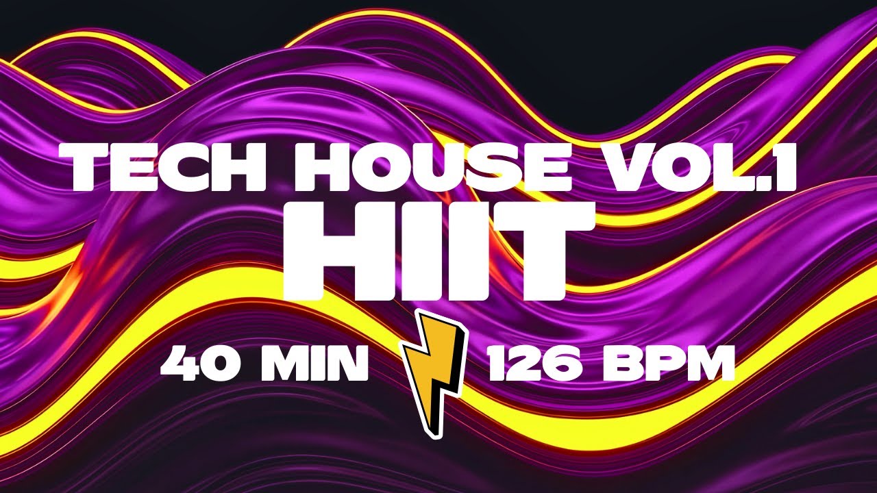 Tech House Workout ⚡ | HIIT High Energy | 126 BPM | Burn Circuit Vol.1