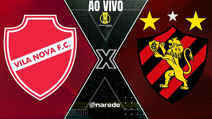 VILA NOVA X SPORT AO VIVO - SÉRIE B 2023 AO VIVO