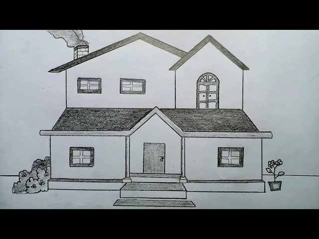 2storey house illustration House plan Drawing Interior Design Services  Sketch sketch angle pencil png  PNGEgg