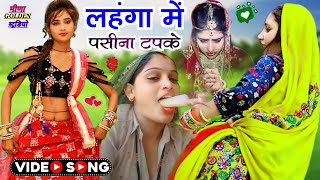 New Meena Dance 2024 । काला लहंगा में पसीना टपके । शादी का सुपरहिट डांस वीडियो 2024 । New Meena Song