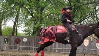 2024 Nebraska Renaissance Festival  Equestrian Skill Games.