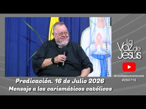 Message to Catholic Charismatics : July 16, 2026 #071626