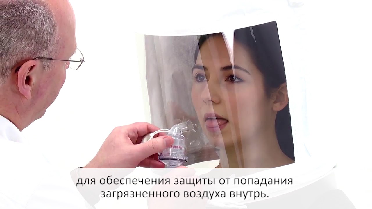 Использование респиратора 3M  8825+ и 8835+