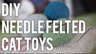 I had some requests to do more cat projects so I decided to make a few felt toys! Stay tuned on Thursdays for more DIY videos! 
