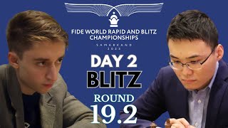 Daniil Dubov vs Yangyi Yu | World Blitz Championship 2023 | Round 19.2