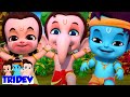 Lukka Chuppi | Hide & Seek Song | Tridev Hindi Nursery Rhymes | Hanuman, Chotu Ganesha & Krishna