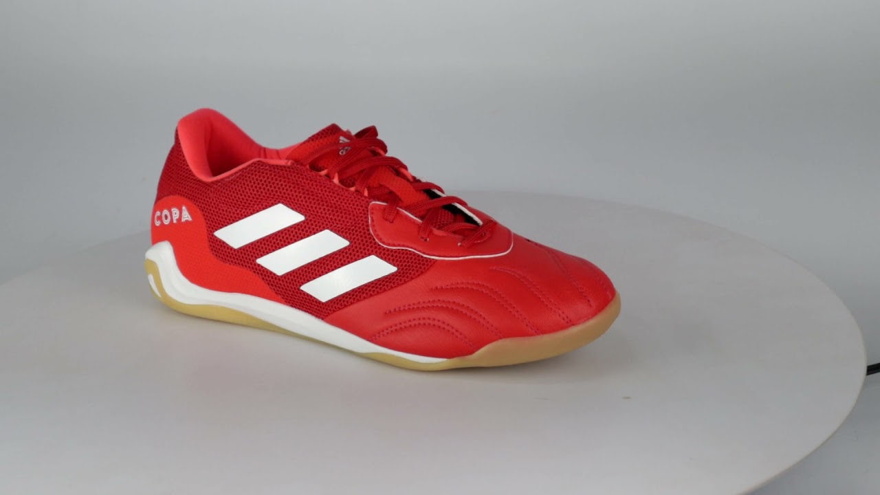 Kurpes adidas Copa Sense.3 IN SALA FY6192 / Sarkana / 45 1/3 - FY6192 -  IN/IC/IT - Hard Court (indoor or asphalt)