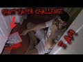 (WHATS BEHIND THE DOOR) PLAYING THE GHOST PAPER CHALLENGE AT 3 AM