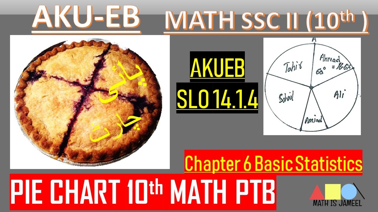 How To Draw a Pie Chart | 10th Math SLO 14.1.4 Aga Khan Board |AKUEB ...